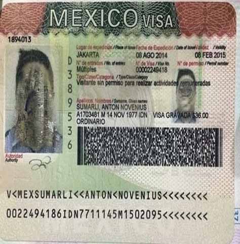 mexico tourist visa in canada